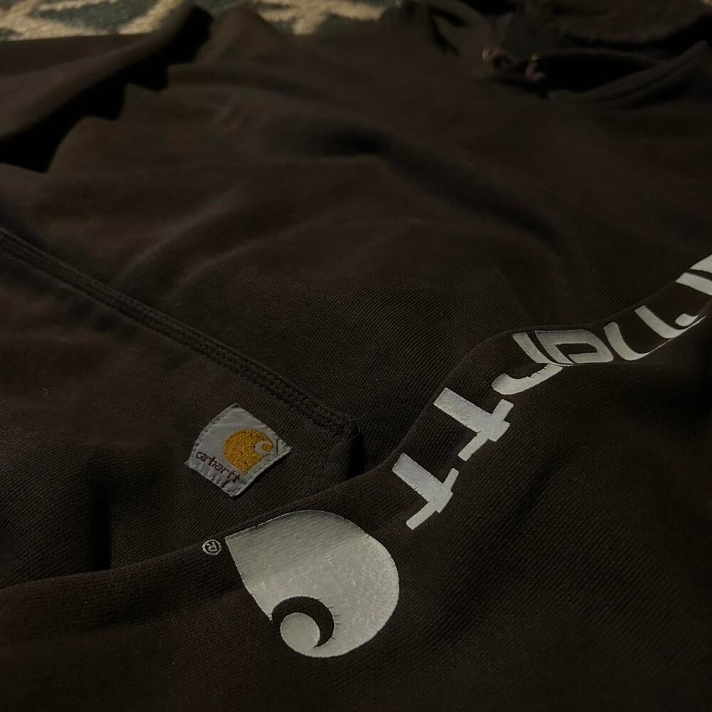 Carhartt midweight sleeve logo